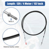 Make Model Marine Throttle Shift Control Box Cable with Clevis Black