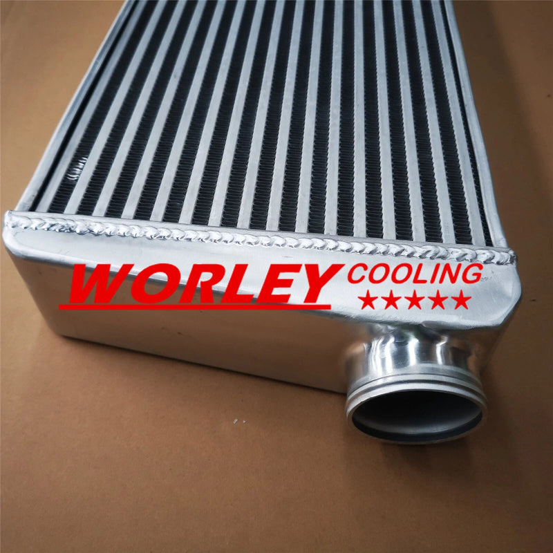 600x300x76mm Universal Front Mount Alloy Intercooler
