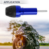 Motorcycle 10mm Blue Slider Frame Bolt 1 Set