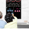 Baby Shower Gender Reveal Voting Board Decoration - Boy or Girl