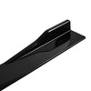 Infiniti G37 Sedan Coupe Gloss Black Side Skirts Extensions (2008-2013)