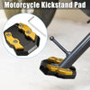 Honda Adv-160 2022 Black Gold Tone Kickstand Plate Pad
