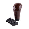 Car Walnut Wood Grain Manual Gear Shift Knob (Universal)