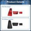 Dodge RAM 1500 Automatic Foot Accelerator Pedal Covers 2 x Red (2010-2018)