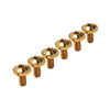 Bike Motorcycle 6 x Gold Titanium M6x20mm Torx Head Bolts