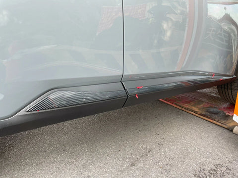 Nissan Rogue Carbon Fiber Style Door Body Side Molding (2021-2023)