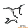 Harley Softail Fat Bob Engine Guard Crash Bar w/Frame Slider (2018)