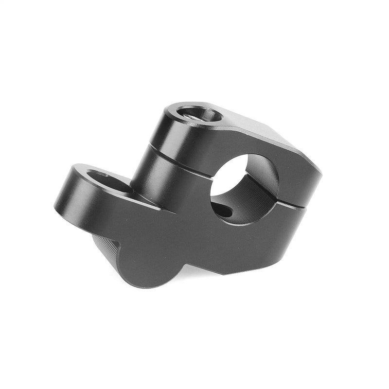 Harley, Honda, Yamaha, Suzuki 25mm Black Aluminum Handlebar Riser Kit