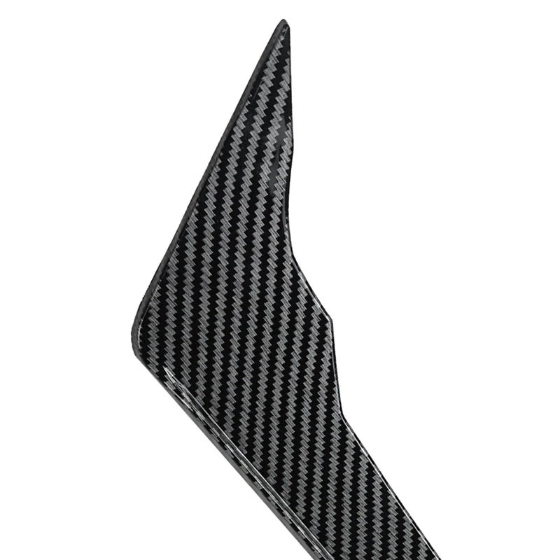 Audi Q5 FY Sline 4 x Carbon Look Front Side Air Vent Trims (2020-2024)
