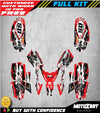 Polaris Predator 50 ATV Outlaw Style Custom Graphics Kit (2003-2006)