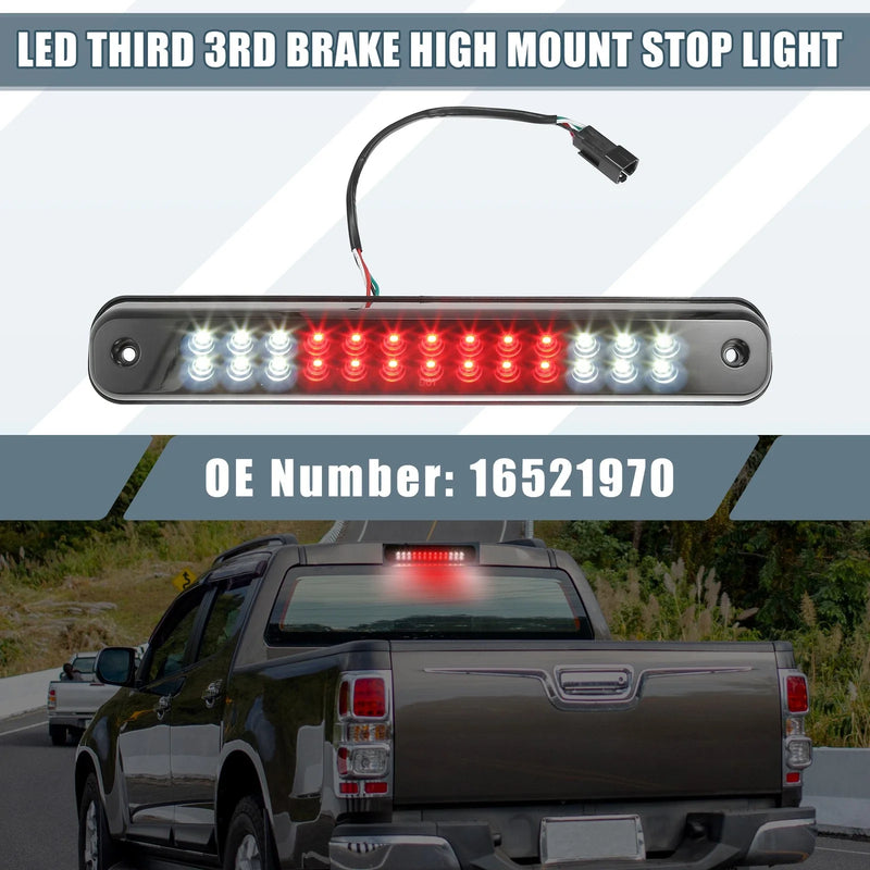 Chevy Silverado (1994 - 1998) Black Housing Smoked Lens High Mount Stop Light