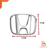 Honda Civic Sedan 2016-2021 Chrome Front Grille Logo Emblem H