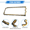 BMW 135is 3.0L Turbo 2012-2013 Oil Pan Gasket