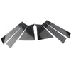 Chevrolet Malibu 6PCS Black Door Window Trim Covers (2016-2023)