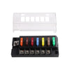 Auto Applications Waterproof 12V Relay Box Kit 6-Circuit Fuse Block