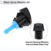 Mitsubishi 3 x Washer Nozzle & 3 Pcs Y Hose Connector (2001-2023)