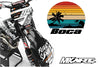 KTM SX 125 Sticker Kit Boca Style Custom Decals (2013-2015)