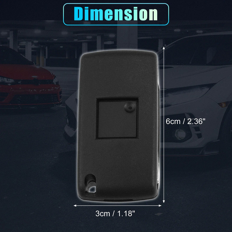 Citroen Peugeot Keyless Entry Remote Key Shell
