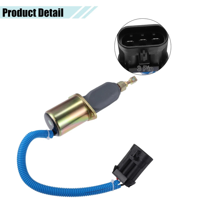 Dodge Ram 2500 Fuel Shut Off Stop Solenoid Valve 5.9L (1994-1998)