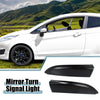Ford Fiesta (2011-2019) - Plastic Black 1 Pair Mirror Turn Signal Light