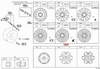 Toyota Prado 150 Series TRJ Wheel Rim Cover Centre Hub Cap