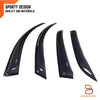 Nissan Tiida Sedan Weather Shield Window Visor Rain Guard (2006-2011)