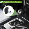 Dodge Journey Pebbled Black Blue Car Gear Shift Knob Cover (2011-2020)