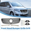 Mercedes-Benz VITO-Class W477 (2014-2019) Black Front Upper Bumper Grille