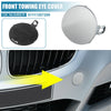 BMW 3 Series E90 E91 (2009 - 2012) Silver Tone Front Tow Hook Cover