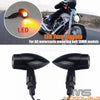 Harley Honda Kawasaki Yamaha Ducati Bullet Shape LED Turn Signal Lights