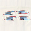 Benz B C E GLK ML GL GLE GLS 4 Pcs Chrome Door Handle Bowl Cover Trim