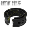 Ford, Chevy Black Coil Spring Rubber Buffers
