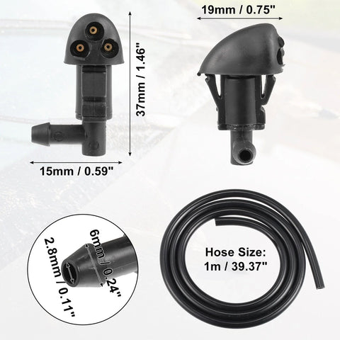 Chevrolet Cruze 1 x Set Windshield Washer Nozzles Wiper Spray Kit