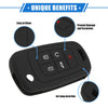 Chevrolet Camaro (2010 - 2019) Silicone Black Remote Key Shell