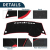 Honda City Grace 2008-2013 Sun Protector Pad Black Red Dashboard Cover Mat