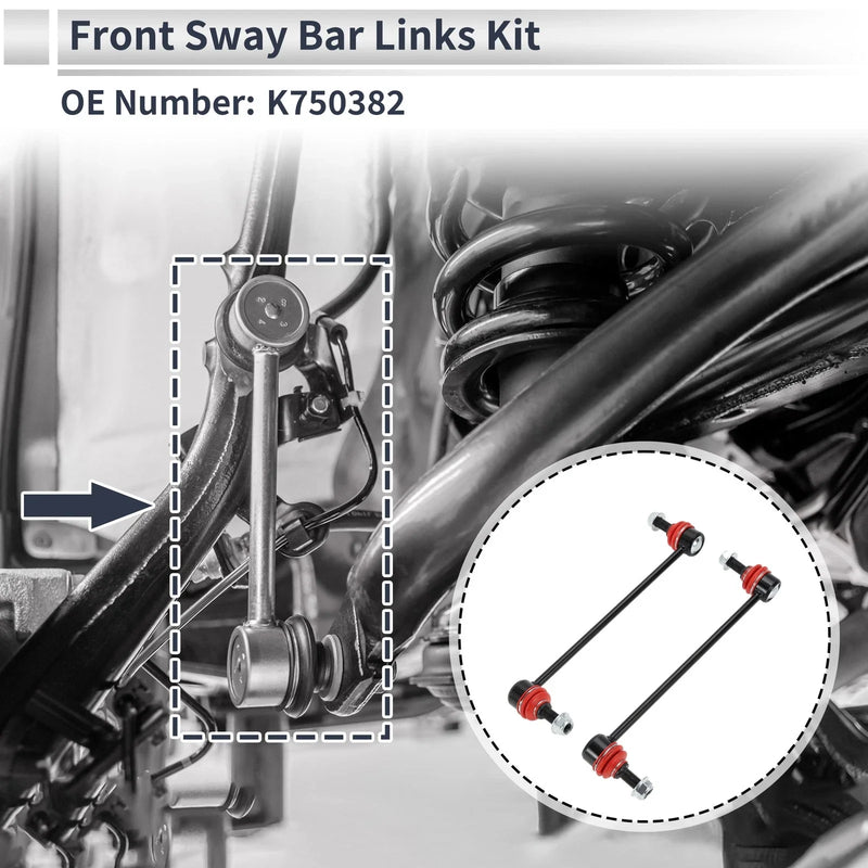 DODGE JOURNEY Front Stabilizer Bar Links 2 Pcs (2009-2020)