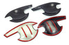 Nissan Navara D40 4 x Door Handle Bowl Covers (2005-2013)
