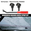 Honda CR-V 3pcs Front Windshield Washer Nozzle Kit (1999-2004)