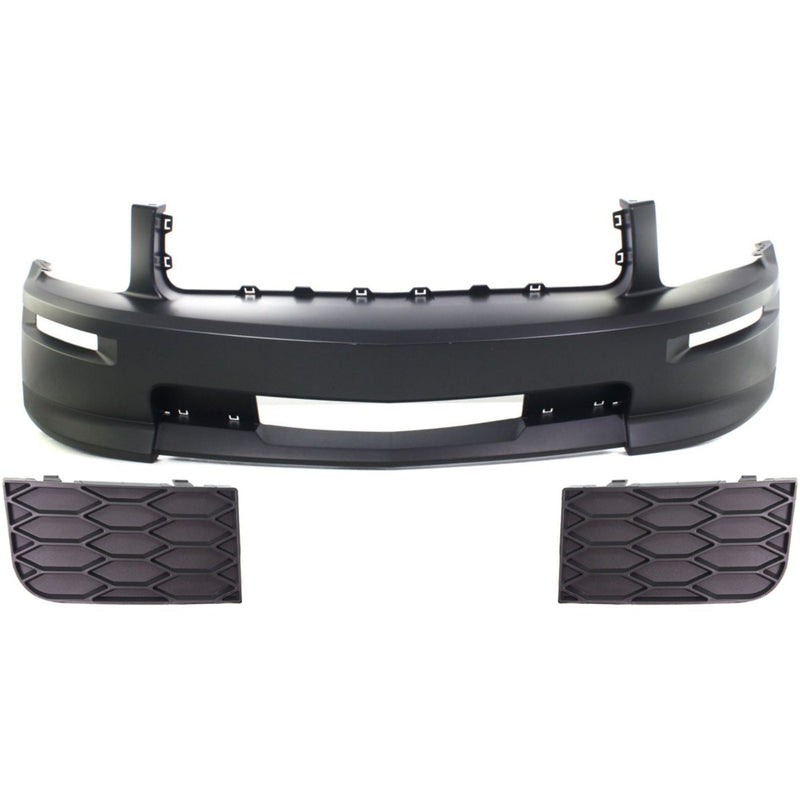 Front Bumper Cover Fascia Kit For 2007-2009 Ford Mustang