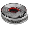 Car Accessories Carbon Fiber Style Door Sill Scuff Cover (Fits All Years)
