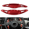 Kia Stinger Red Aluminum Steering Wheel Paddle Shifter Extensions (18-23)