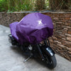 Make Model XL Half Cover Motorcycle Cover Outdoor Waterproof Purple
