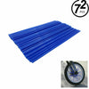 Motorcycle Dirt Bike CRF EXC YZF 72pcs Blue Wheel Spoke Wraps