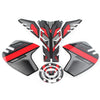 Yamaha MT-09 SP Tracer 3D Gas Tank Pad Decal Sticker Red (2018-2020)