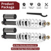 POLARIS RZR S 800 EFI Air Rear Shocks Absorbers with Tool (2009–2012)