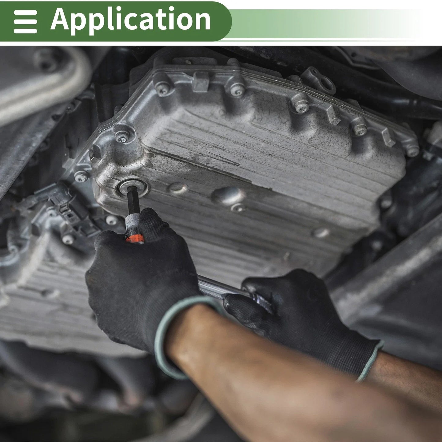 Engine Oil Pan for Toyota Tacoma 2006-2013 - 1 x Iron Black