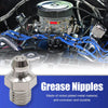 Make Model 4pcs M8 x 1 Stainless Steel Motorcycle Car Straight Grease Nipple Fitting