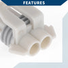 Cadillac Pins Electric Jet Valve Socket Plug