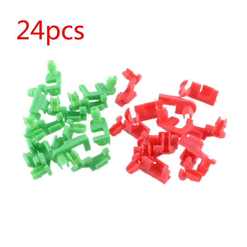 Toyota Lexus 24 x Door Lock Rod Retaining Clips (Fits Various Models)