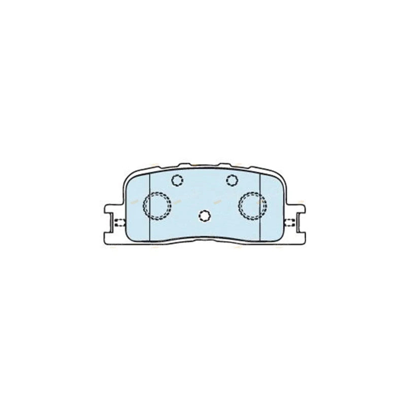 Toyota Kluger MCU28R Rear Disc Brake Pad Set 4X4 (2003–2003)